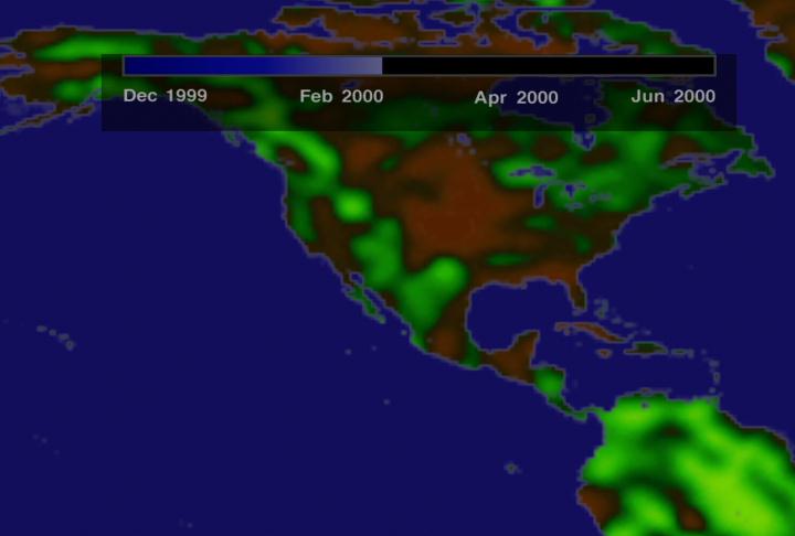 North America No Water Vapor