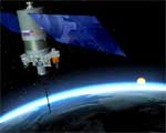 image of SOLVE II in orbit