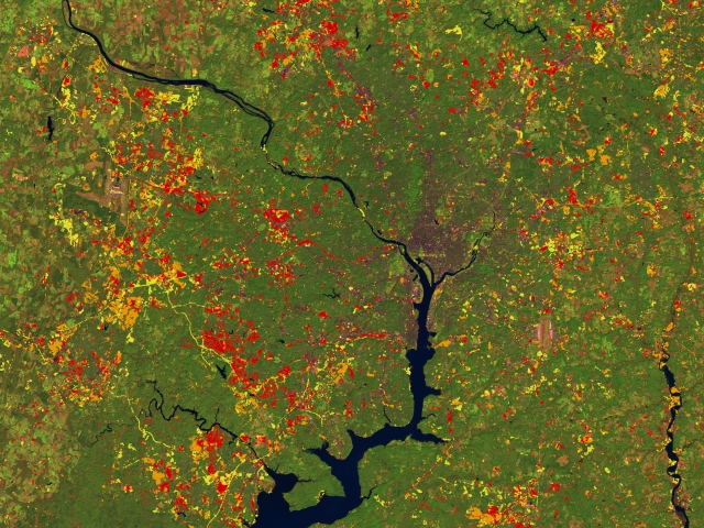 Urban growth in DC