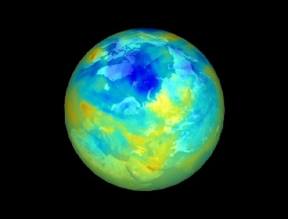 Ozone Loss in the Arctic Gap