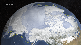 Link to Recent Story entitled: Sea Ice Maximum extent 2018
