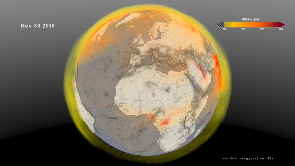 Preview Image for Earth Day 2020: Global Atmospheric Methane