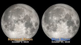 Link to Recent Story entitled: Halloween Blue Moon